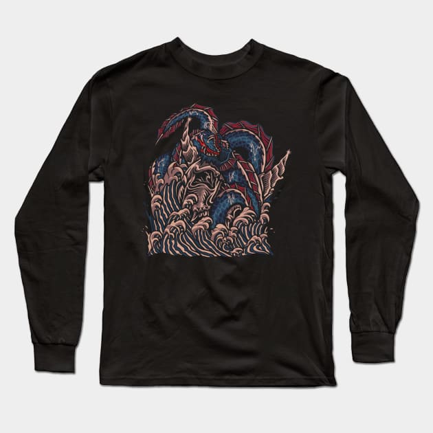 The Depths Long Sleeve T-Shirt by TerpeneTom